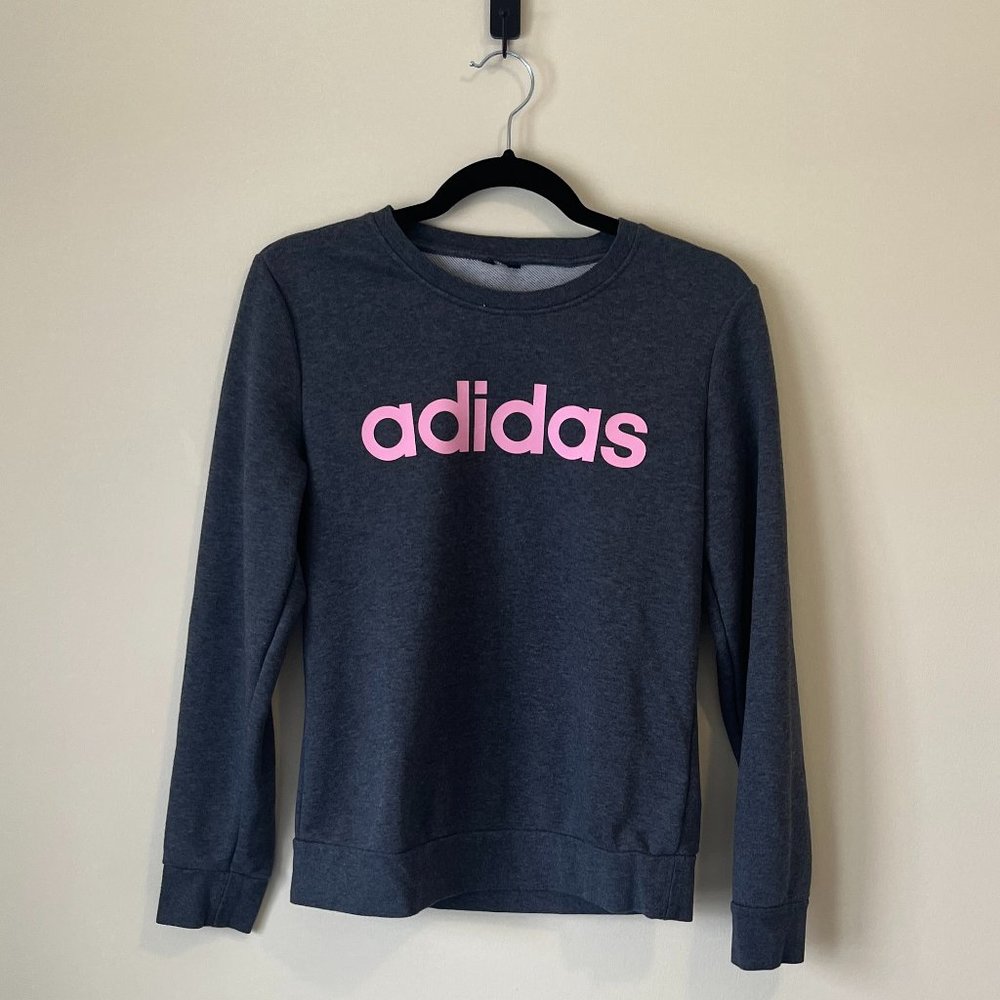 Adidas Dark Grey Crewneck